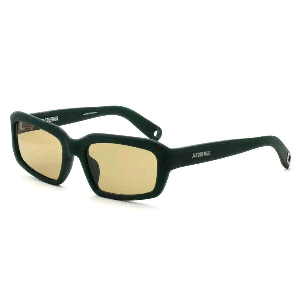 Jacquemus Sunglasses MARINO JAC64 C2 Matte Green Frame Green Lens 55-20-135 New